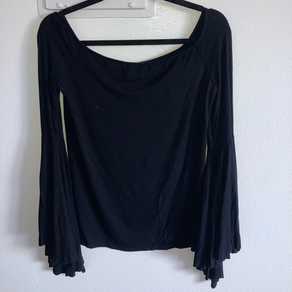 Free People off shoulder long sleeve